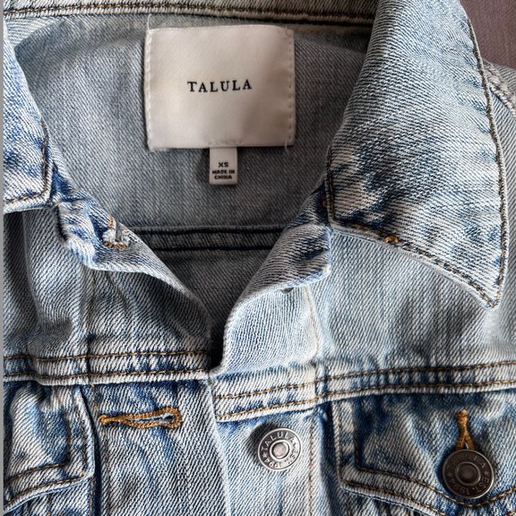 Aritzia Jean Vest - Picture 1 of 3